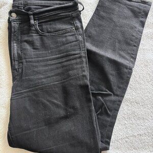 GAP cigarette high rise size 12 tall distressed black